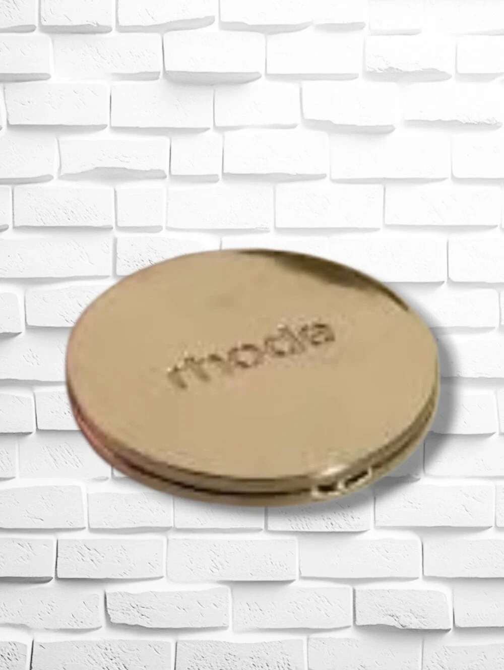 Authentic Rhode Skin Compact Mirror + Grey Pouch | Brand New